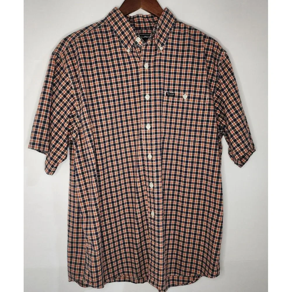 RALPH LAUREN‎ POLO SPORT SHORT SLEEVE BUTTON DOWN SIZE L